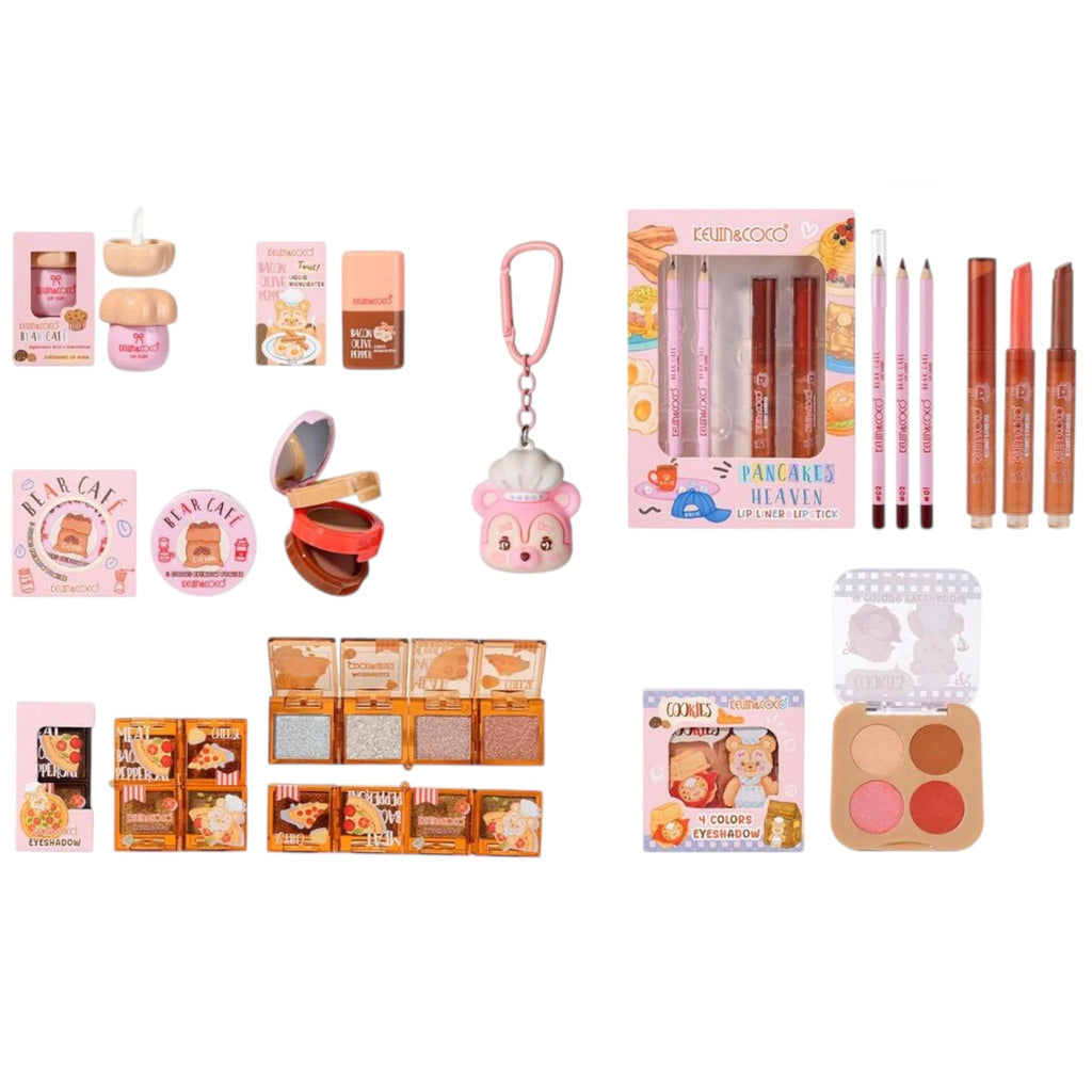 Kevin & Coco Bear Cafe Makeup