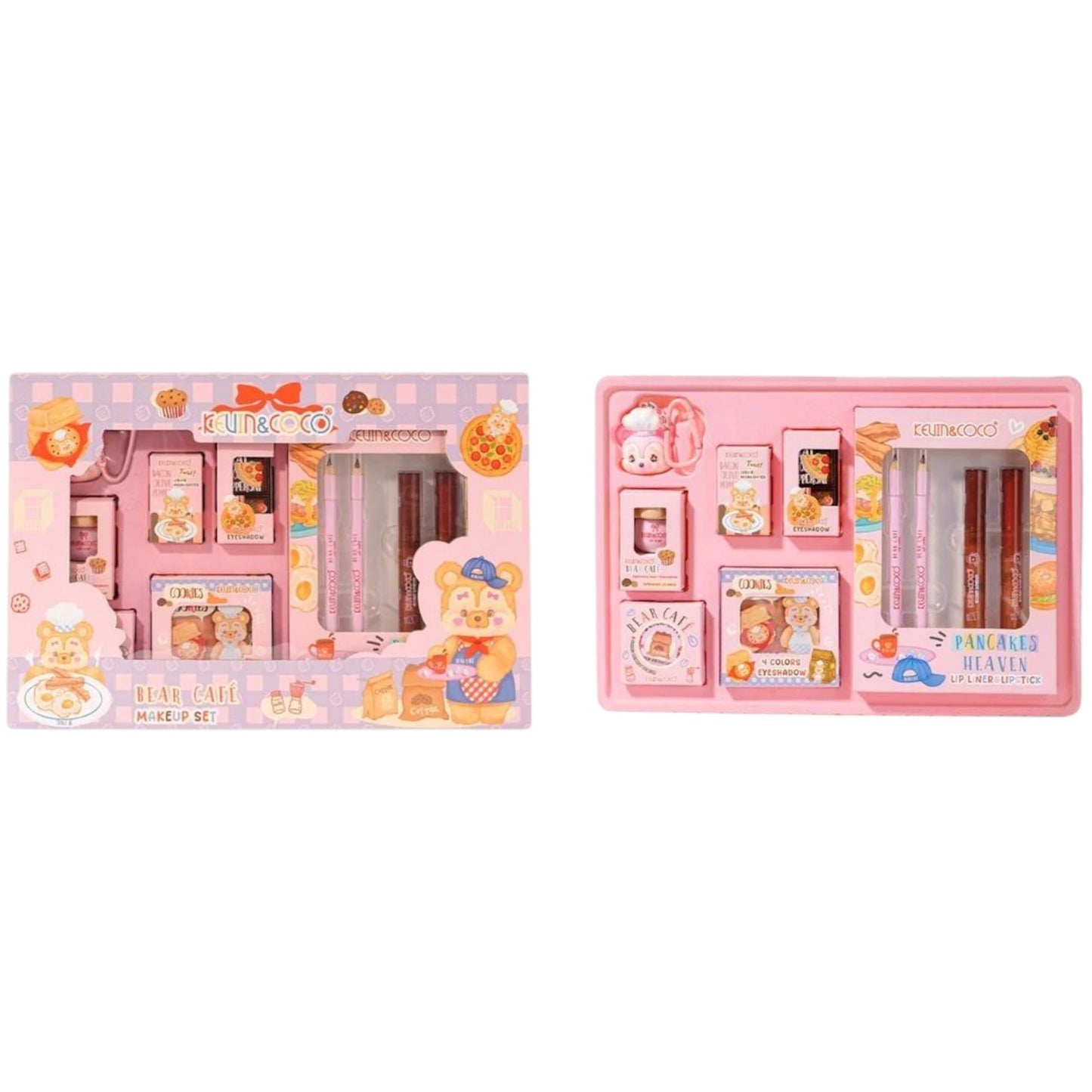 Kevin & Coco Bear Cafe Makeup